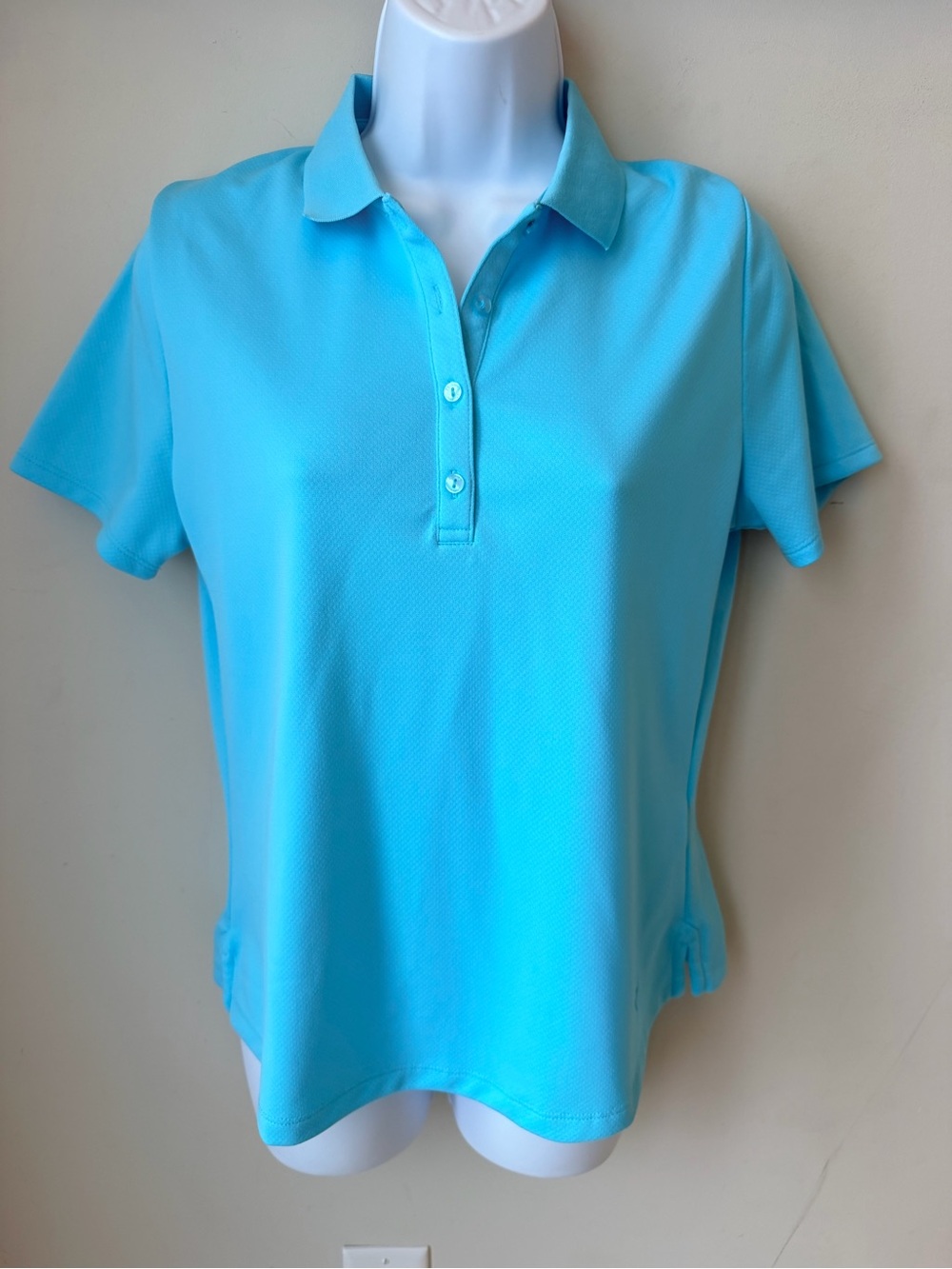Callaway Turquoise Golf Polo Shirt Women’s S Preppy Activewear Country Club Core